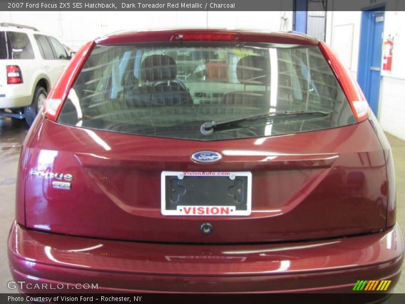 Dark Toreador Red Metallic / Charcoal 2007 Ford Focus ZX5 SES Hatchback