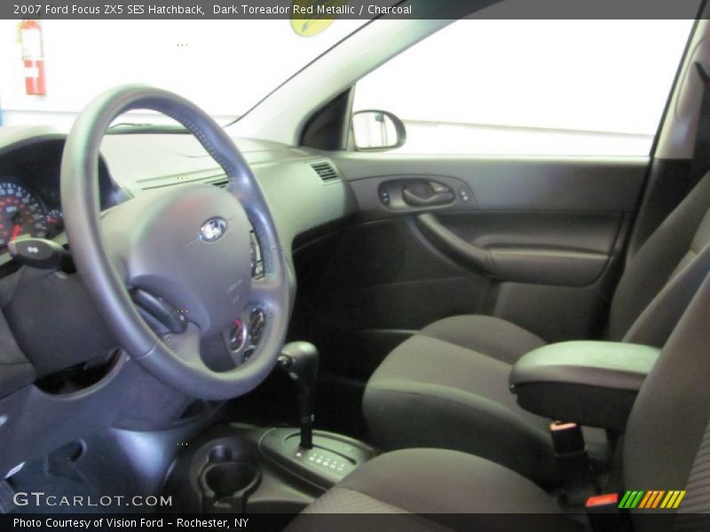Dark Toreador Red Metallic / Charcoal 2007 Ford Focus ZX5 SES Hatchback