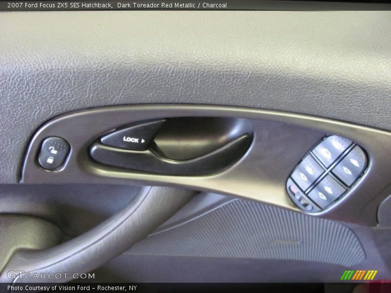 Dark Toreador Red Metallic / Charcoal 2007 Ford Focus ZX5 SES Hatchback