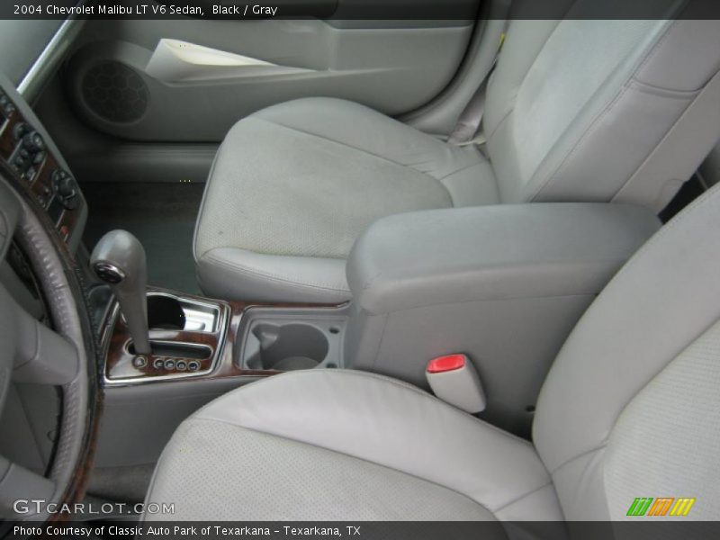 Black / Gray 2004 Chevrolet Malibu LT V6 Sedan