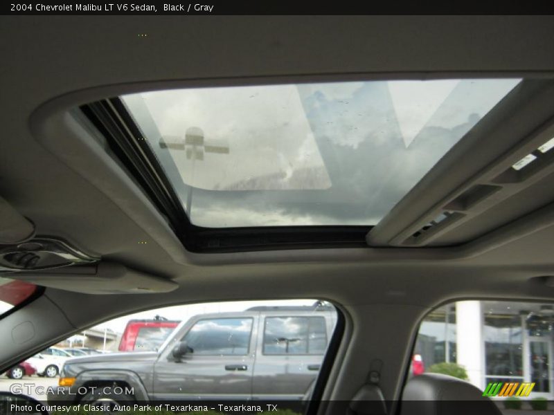 Black / Gray 2004 Chevrolet Malibu LT V6 Sedan