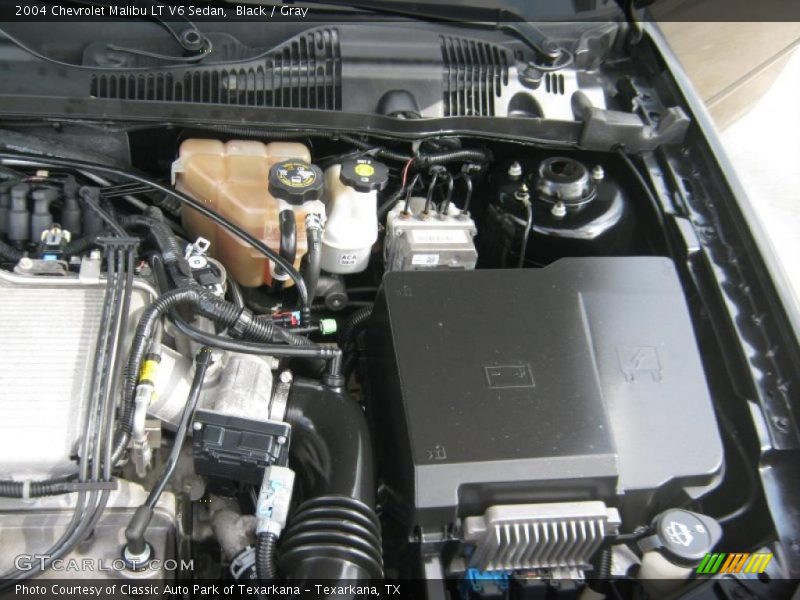 Black / Gray 2004 Chevrolet Malibu LT V6 Sedan