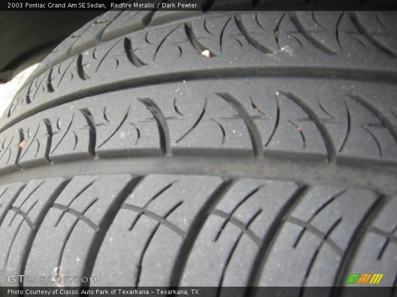 Redfire Metallic / Dark Pewter 2003 Pontiac Grand Am SE Sedan