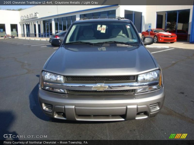 Graystone Metallic / Light Gray 2005 Chevrolet TrailBlazer LS 4x4