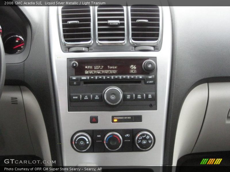 Liquid Silver Metallic / Light Titanium 2008 GMC Acadia SLE