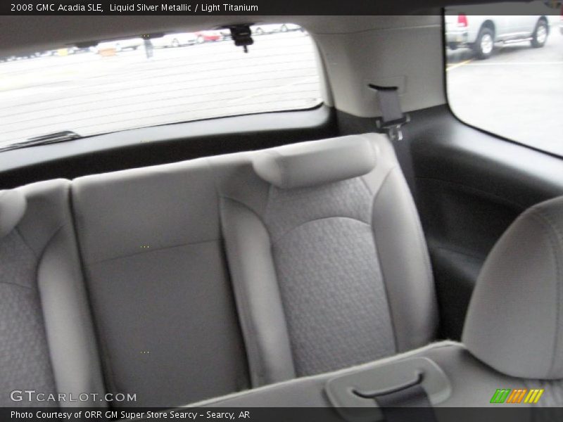 Liquid Silver Metallic / Light Titanium 2008 GMC Acadia SLE