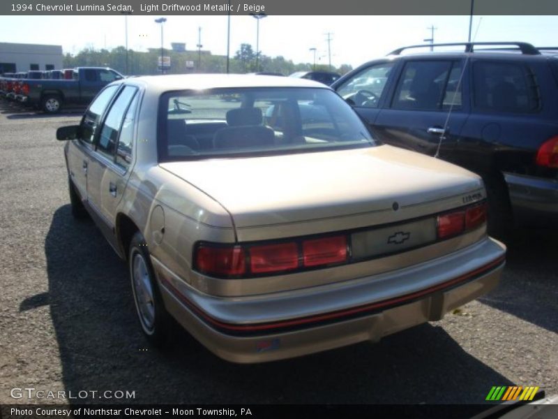 Light Driftwood Metallic / Beige 1994 Chevrolet Lumina Sedan