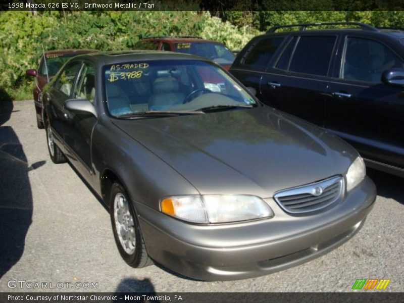 Driftwood Metallic / Tan 1998 Mazda 626 ES V6