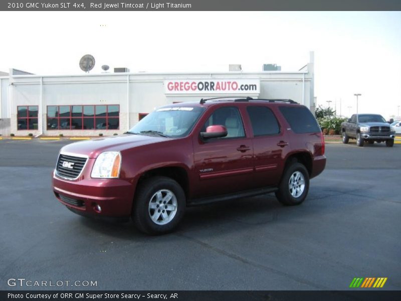 Red Jewel Tintcoat / Light Titanium 2010 GMC Yukon SLT 4x4