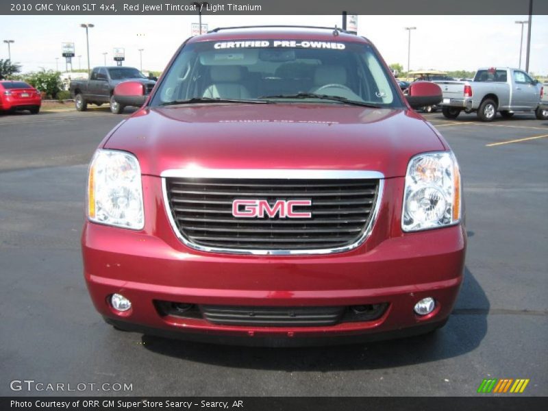 Red Jewel Tintcoat / Light Titanium 2010 GMC Yukon SLT 4x4