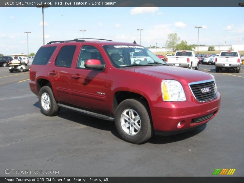 Red Jewel Tintcoat / Light Titanium 2010 GMC Yukon SLT 4x4