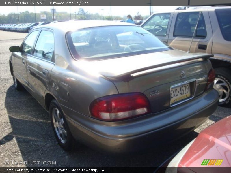 Driftwood Metallic / Tan 1998 Mazda 626 ES V6