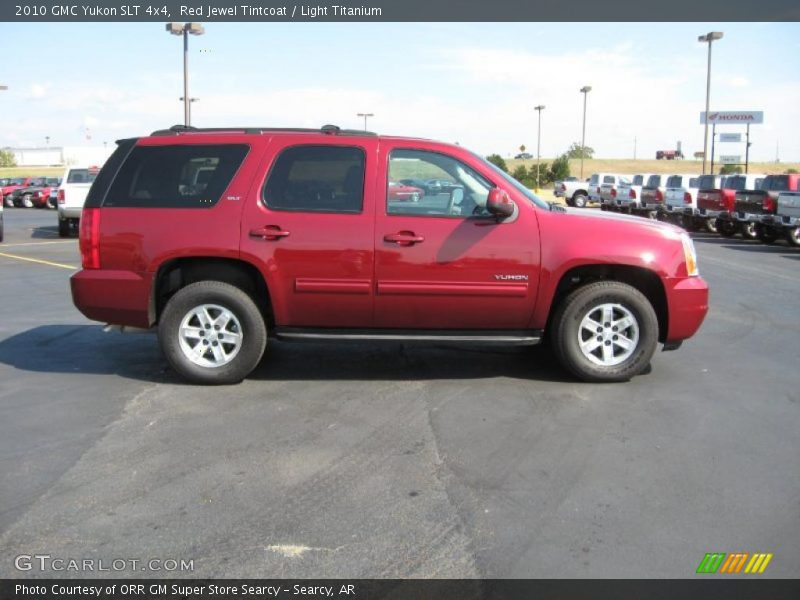 Red Jewel Tintcoat / Light Titanium 2010 GMC Yukon SLT 4x4
