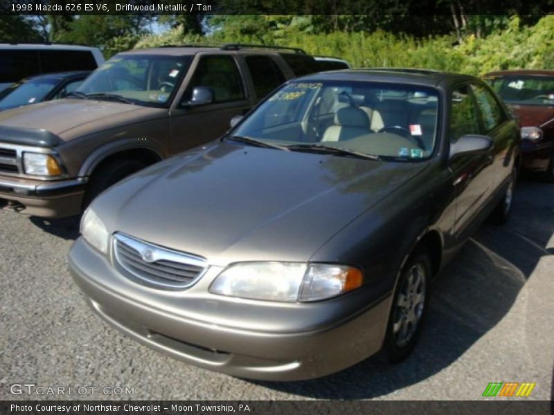 Driftwood Metallic / Tan 1998 Mazda 626 ES V6