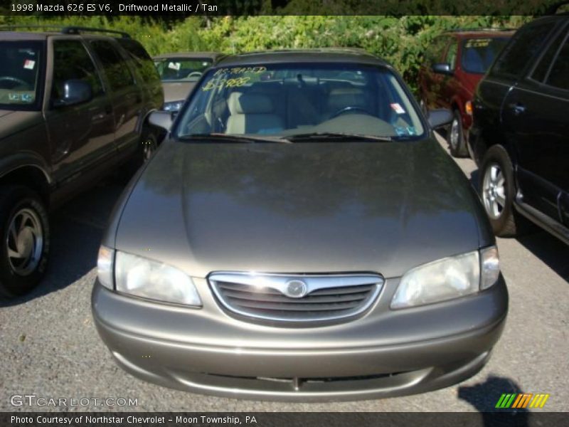 Driftwood Metallic / Tan 1998 Mazda 626 ES V6