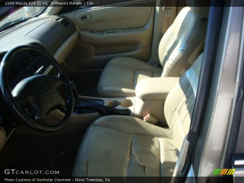 Driftwood Metallic / Tan 1998 Mazda 626 ES V6