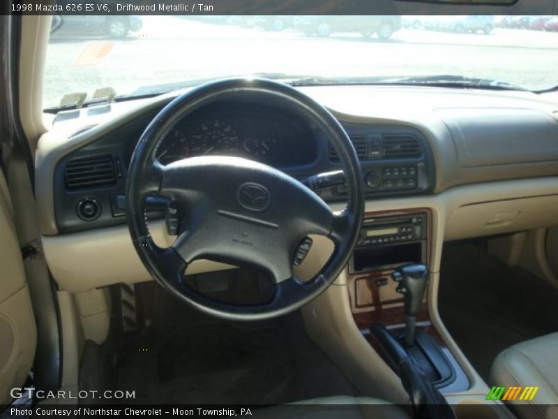 Driftwood Metallic / Tan 1998 Mazda 626 ES V6