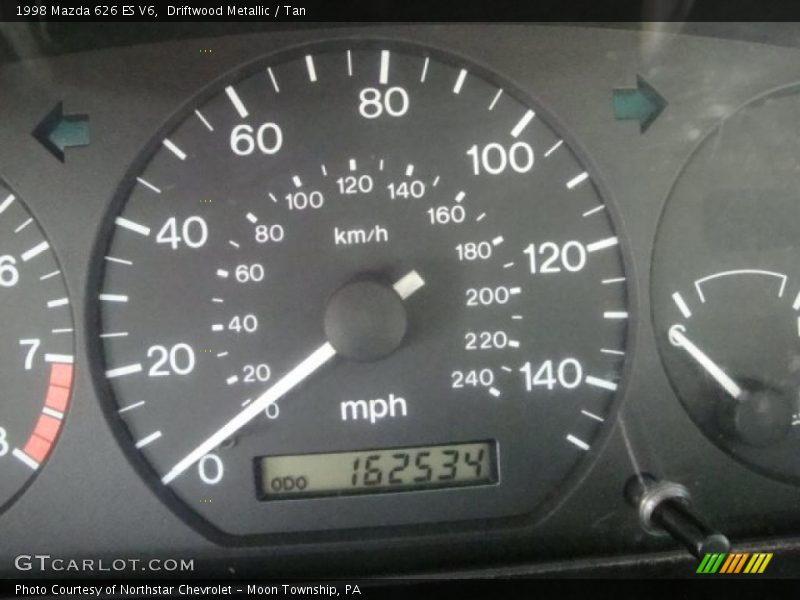 Driftwood Metallic / Tan 1998 Mazda 626 ES V6