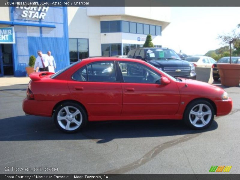 Aztec Red / Charcoal 2004 Nissan Sentra SE-R