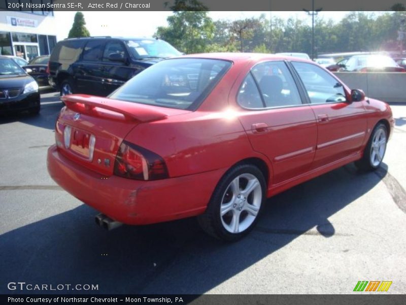 Aztec Red / Charcoal 2004 Nissan Sentra SE-R