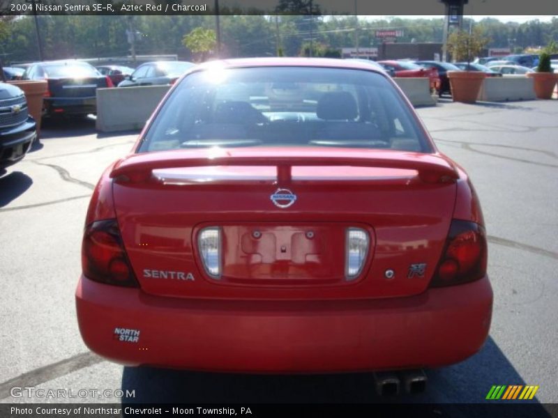 Aztec Red / Charcoal 2004 Nissan Sentra SE-R