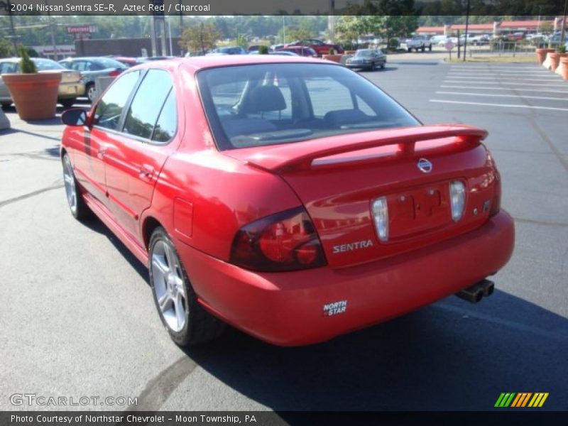 Aztec Red / Charcoal 2004 Nissan Sentra SE-R
