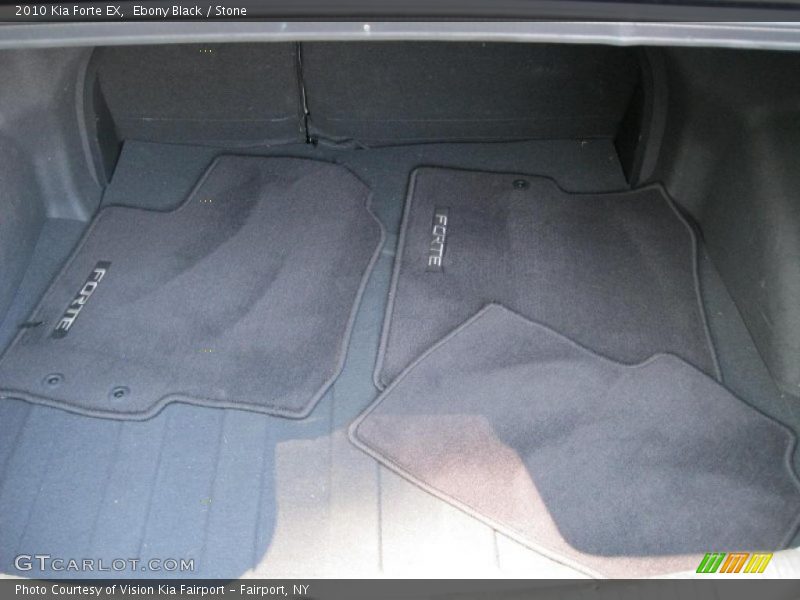 Ebony Black / Stone 2010 Kia Forte EX