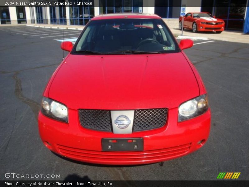 Aztec Red / Charcoal 2004 Nissan Sentra SE-R