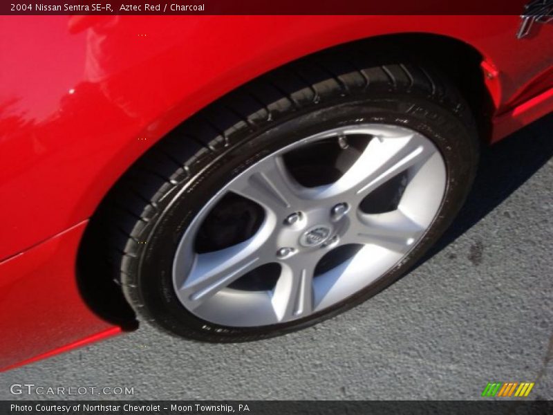 Aztec Red / Charcoal 2004 Nissan Sentra SE-R