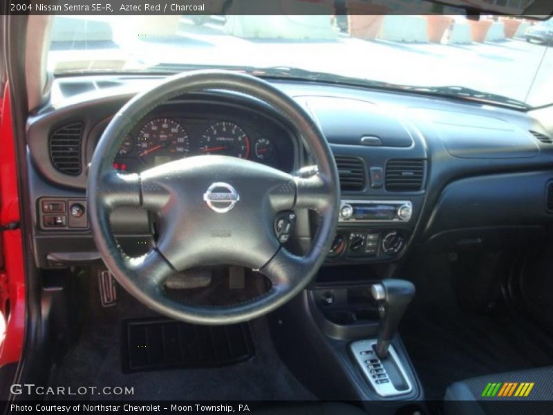 Aztec Red / Charcoal 2004 Nissan Sentra SE-R