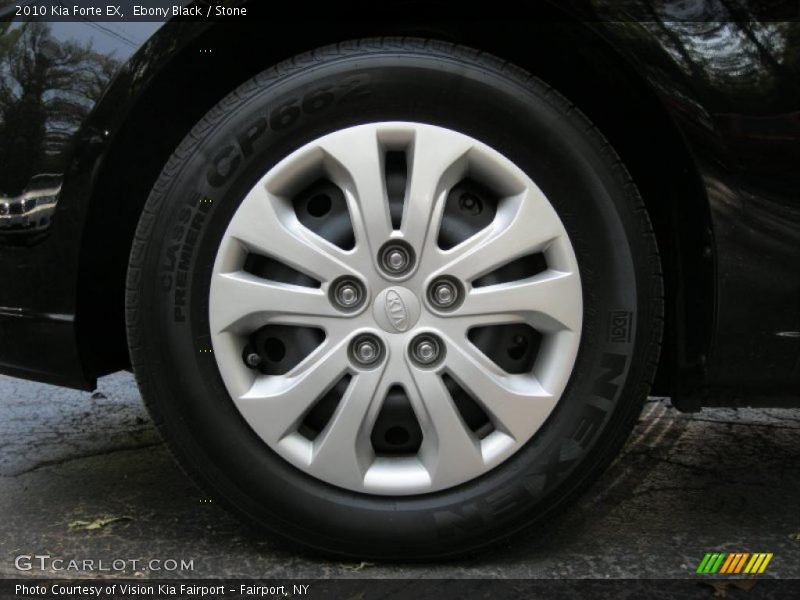 Ebony Black / Stone 2010 Kia Forte EX