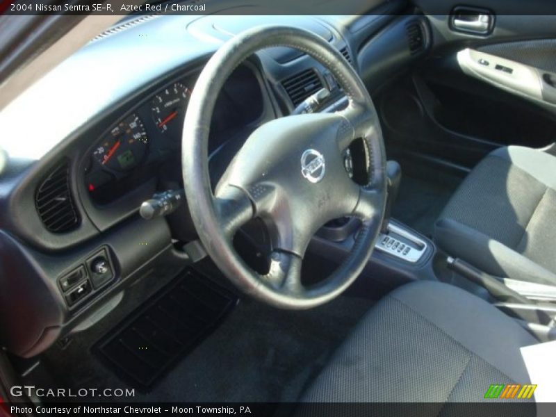 Aztec Red / Charcoal 2004 Nissan Sentra SE-R