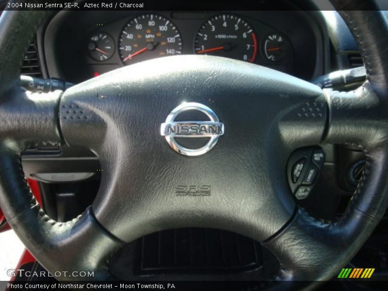 Aztec Red / Charcoal 2004 Nissan Sentra SE-R