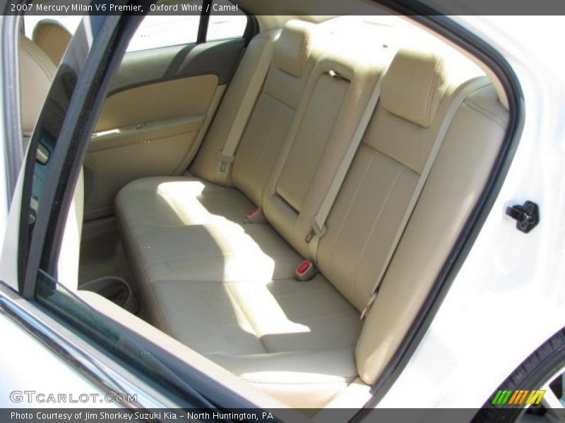 Oxford White / Camel 2007 Mercury Milan V6 Premier