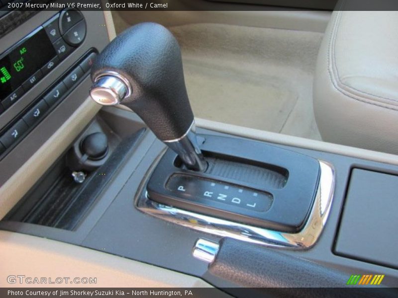 Oxford White / Camel 2007 Mercury Milan V6 Premier