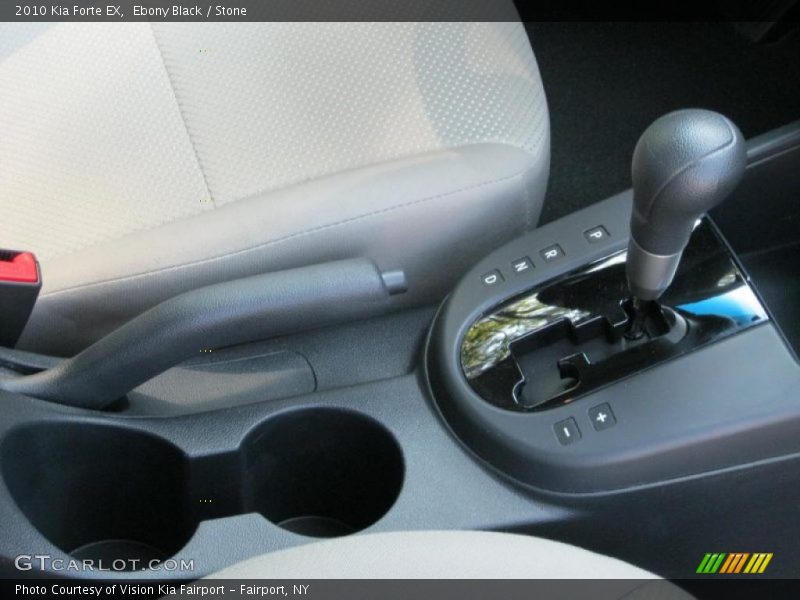 Ebony Black / Stone 2010 Kia Forte EX