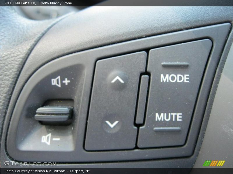 Ebony Black / Stone 2010 Kia Forte EX