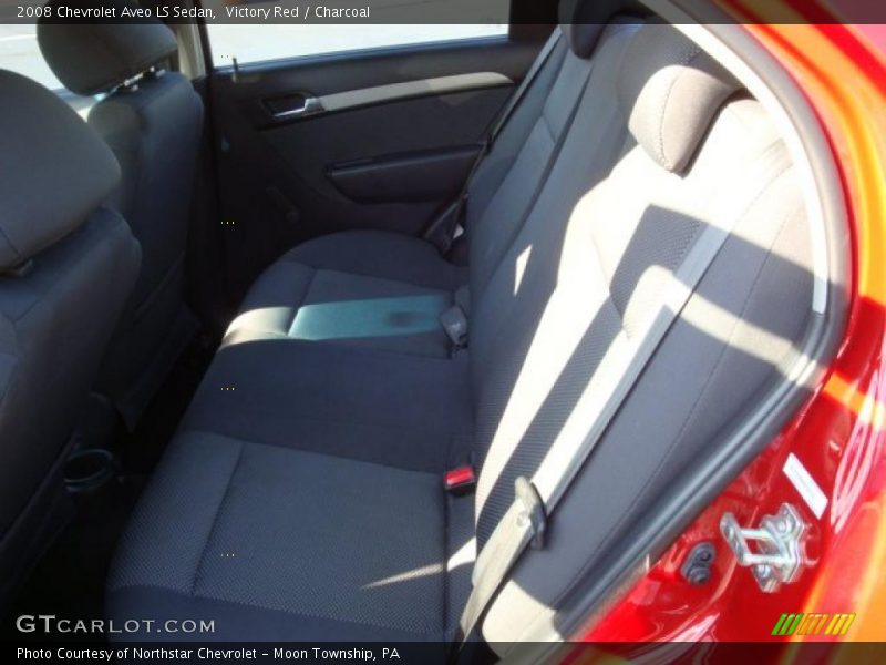 Victory Red / Charcoal 2008 Chevrolet Aveo LS Sedan