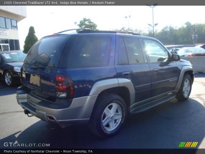 Indigo Blue Metallic / Medium Pewter 2003 Chevrolet TrailBlazer LTZ 4x4