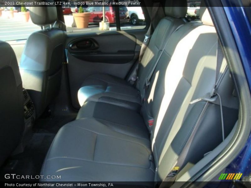 Indigo Blue Metallic / Medium Pewter 2003 Chevrolet TrailBlazer LTZ 4x4