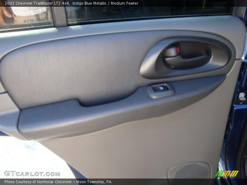 Indigo Blue Metallic / Medium Pewter 2003 Chevrolet TrailBlazer LTZ 4x4