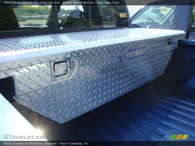 Atlantic Blue Pearlcoat / Dark Slate Gray 2003 Dodge Dakota SXT Club Cab 4x4