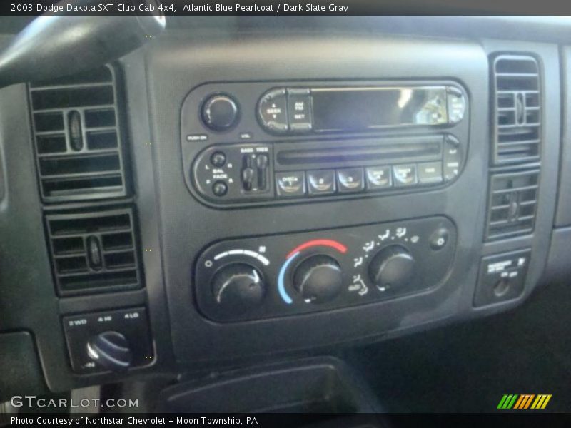 Atlantic Blue Pearlcoat / Dark Slate Gray 2003 Dodge Dakota SXT Club Cab 4x4