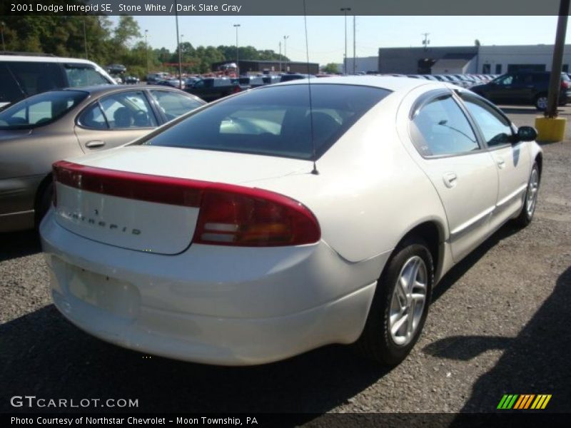 Stone White / Dark Slate Gray 2001 Dodge Intrepid SE