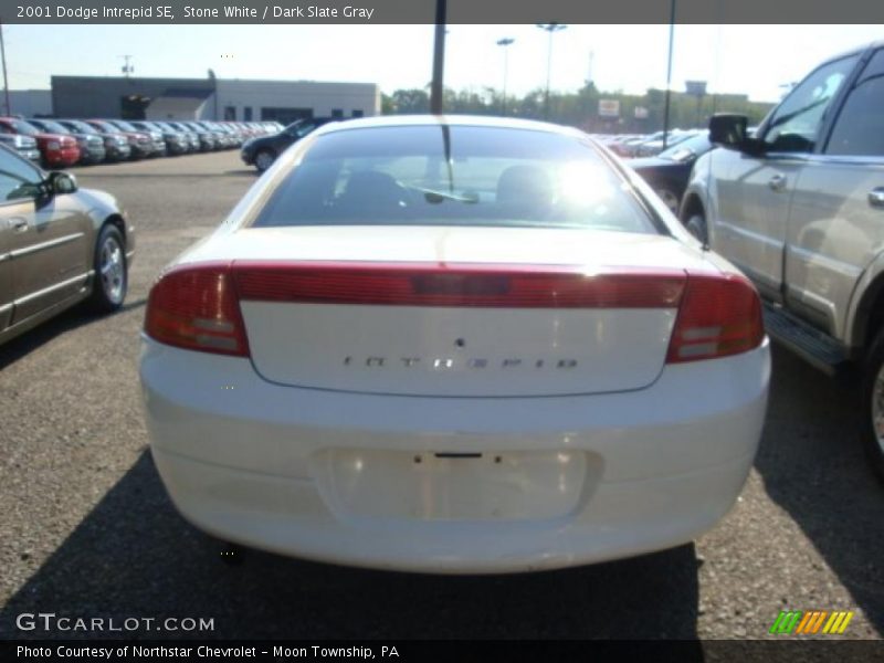 Stone White / Dark Slate Gray 2001 Dodge Intrepid SE