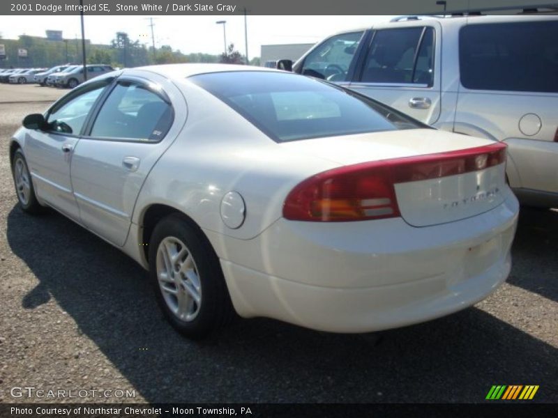 Stone White / Dark Slate Gray 2001 Dodge Intrepid SE