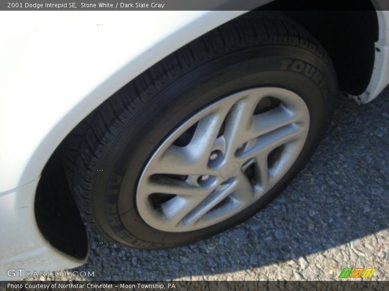 Stone White / Dark Slate Gray 2001 Dodge Intrepid SE