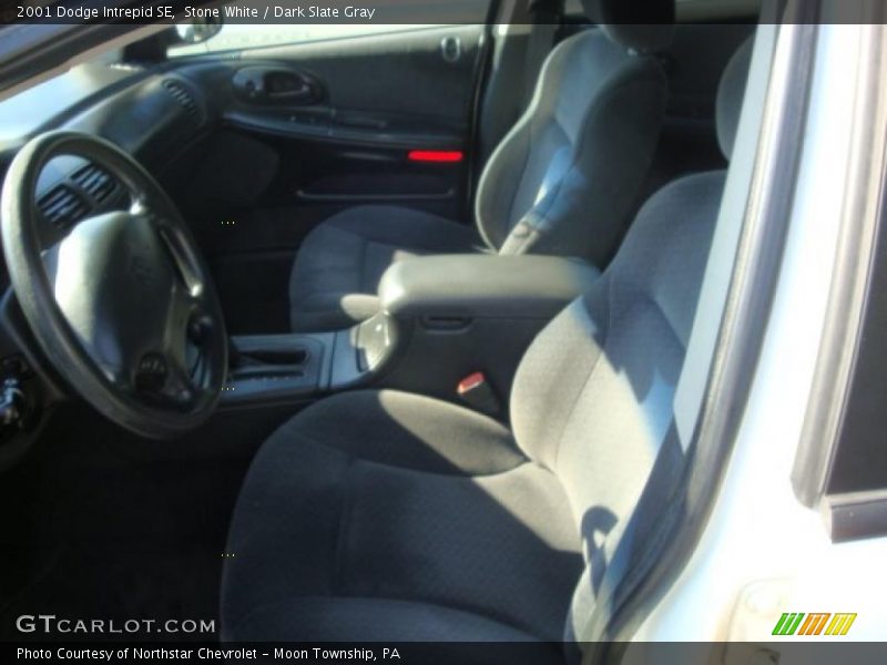 Stone White / Dark Slate Gray 2001 Dodge Intrepid SE