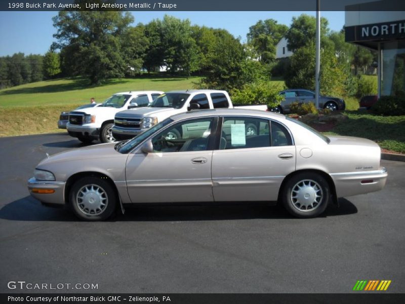 Light Antelope Metallic / Taupe 1998 Buick Park Avenue