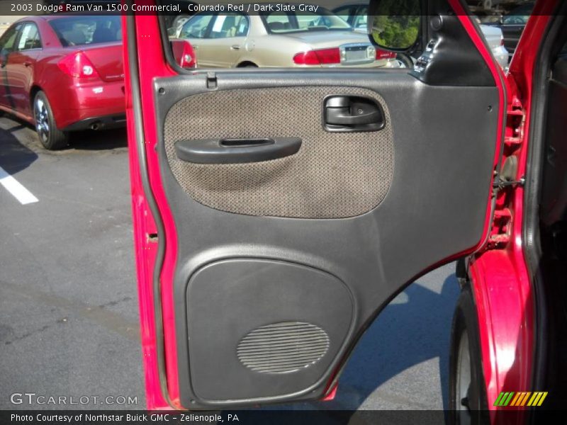 Colorado Red / Dark Slate Gray 2003 Dodge Ram Van 1500 Commercial